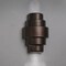 Luxury Lighting Fasciato 15.5in. High Ceramic Outdoor Wall Light, Antique Bronze Finish 122-00 ABr u/d-7 - alternate 1